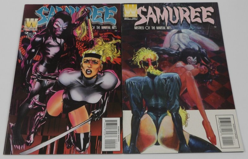 Samuree Vol. 3 #1-2 VF/NM complete series Mark Beachum - Neal Adams ; Windjammer