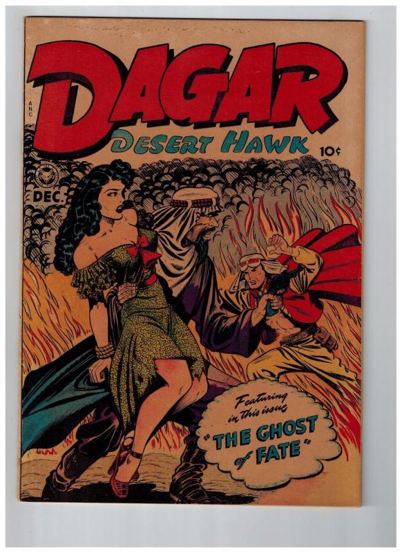 Dagar Desert Hawk #21 VF 1948 Fox Features GOLDEN AGE Comic Book Jungle SOTI JJ1