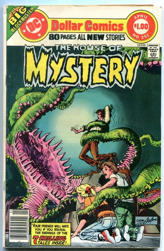 HOUSE OF MYSTERY #251 WALLY WOOD ART NEAL ADAMS VAMPIRE-- FN