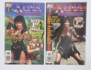 XENA WARRIOR PRINCESS #1 NM + 2 Covers Qualify Seller Fast/Safe Shipping OBO