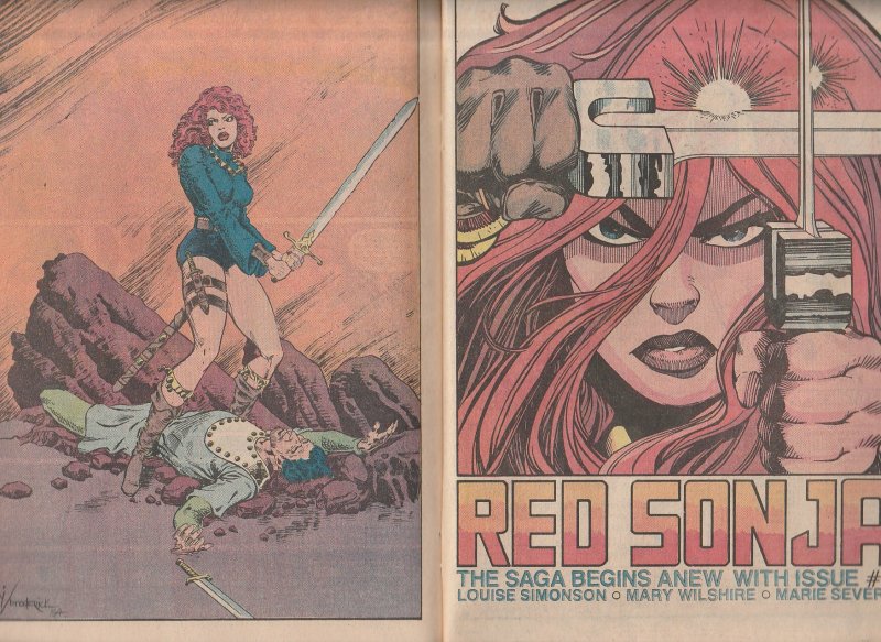 Red Sonja(Marvel, vol.3) # 6  Walking Dead in the Swamp