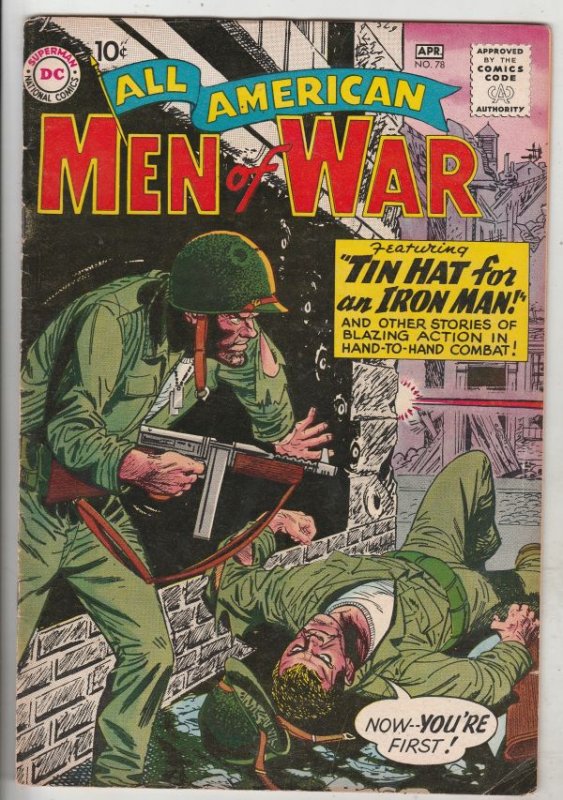 All-American Men of War #78 (Mar-60) FN/VF+ High-Grade 