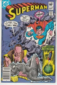 Superman(vol. 1) # 375   Hell hath no fury like a woman scorn !