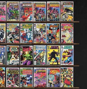 Huge Lot 140+ Comics with Iron Man, The Defenders, Spider-Man & More!