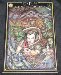 2001 Justice League of America Riddle of the Beast Graphic Novel TPB VF-NM