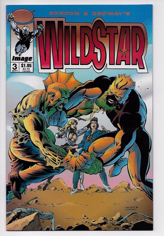 Wildstar #1,2,3,4 (1-4) Complete Set (Image, 1993) - VF/NM+