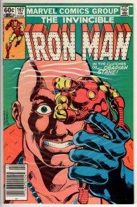 Iron Man #167 Newsstand Edition (1983) 9.2 NM-