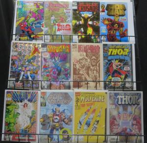 MARVEL NINETIES ENHANCED COVER SET! 12 BOOKS! See Item Description! Spider-Man!