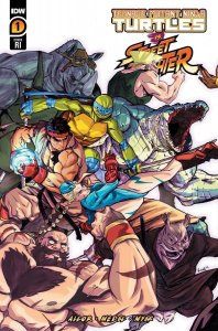 TMNT VS STREET FIGHTER #1 (OF 5) CVR D 25 COPY INCV FEDERICI (NEAR MINT)