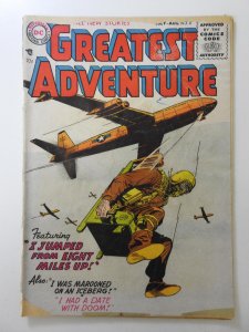 My Greatest Adventure #4 (1955) Date With Doom! Solid Good+ Condition!