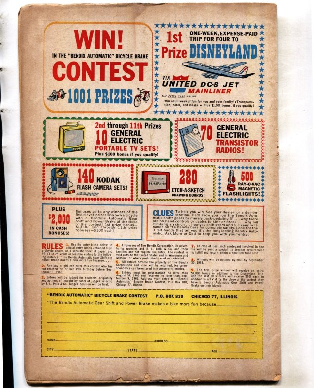 Life With Archie #22--1963--Archie--Eiffel Tower cover--comic book