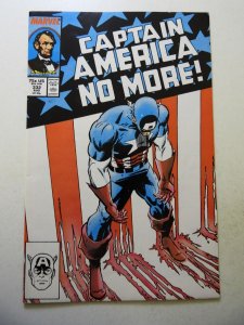 Captain America #332 (1987) FN Condition
