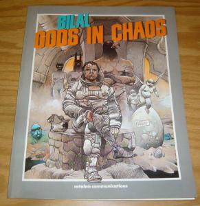 Gods in Chaos SC VF/NM bilal - catalan graphic novel - 1st printing 1987 rare