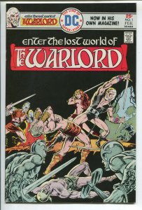 Warlord #1 - First Issue - (Grade 8.0) 1976
