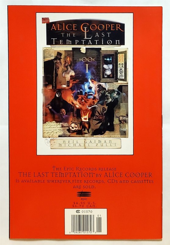 The Last Temptation #1 (May 1994, Marvel) VF-