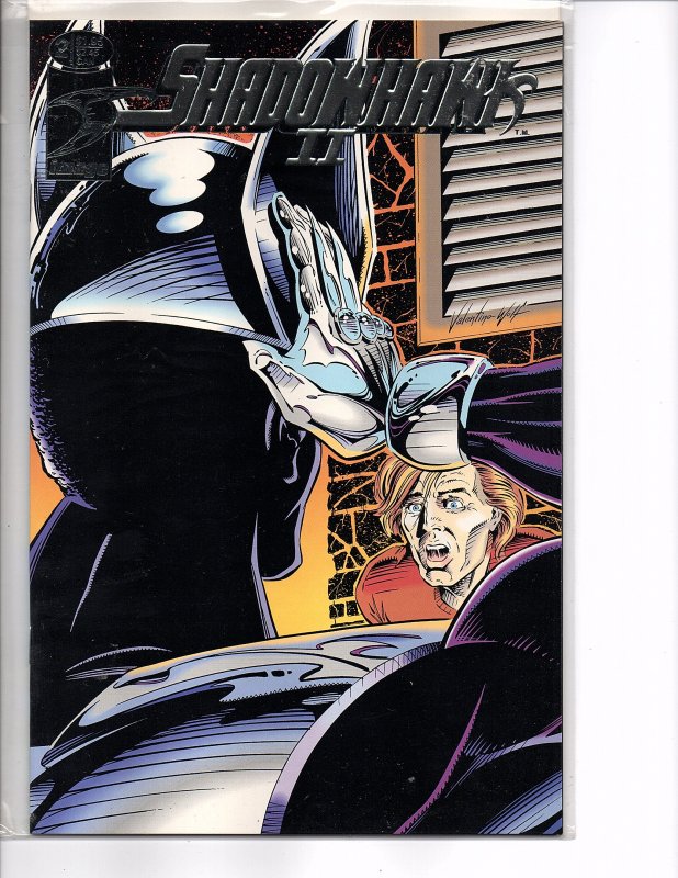 Image Comics (1992) Shadowhawk II #2 Jim Valentino Foil enhanced cover