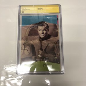 Star Trek (1967) # 1 (CGC 4.0 SS) Signed & Capt . Kirk Shatner • Incomplete