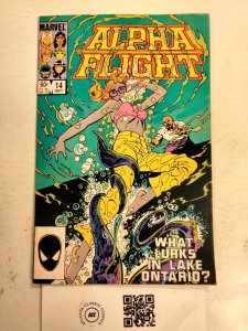 Alpha Flight #14 VF-NM Marvel Comic Book 3 PB4