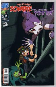 The LITTLEST ZOMBIE vs LITTLEST VAMPIRE #1, NM, 2010, more Horror in store