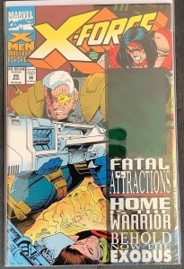 X-Force #25 (1993, Marvel) Hologram Cover. NM/MT