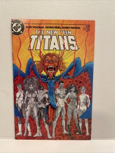 The New Teen Titans #4 1984 Series