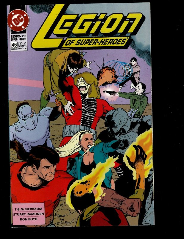 12 Legion Of Super-Heroes DC Comics #46 47 48 49 50 51 52 53 54 55 56 57 GK33