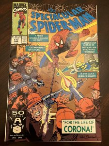 The Spectacular Spider-Man #177 Direct Edition (1991) - NM