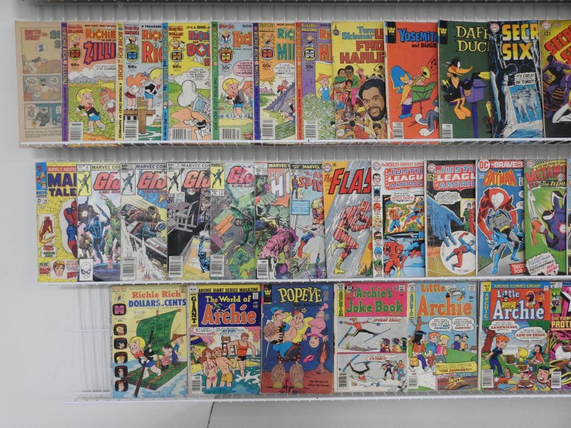 Huge Lot of 108 Silver/Bronze Comics W/ Daredevil, Avengers, Hulk! See Desc.