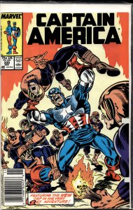 Captain America #335 (1987) Captain America [Key Issue]