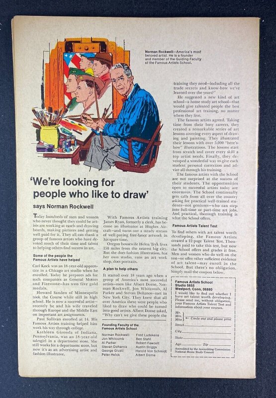 Avengers (1963) #49 FN+ (6.5) John Buscema 1st Appearance Typhon