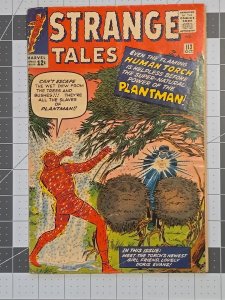 Strange Tales #113 ?-1st App & Origin of Plantman Silver Age Marvel Comics 1963