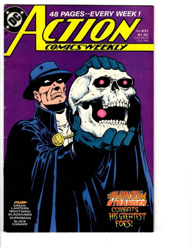 8 Action Comics DC Comics #630 631 640 643 644 645 646 647 Superman Lantern BH24