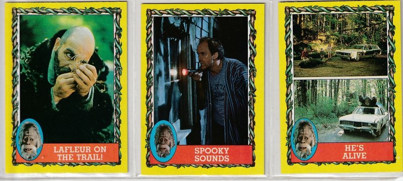 Harry and The Hendersons Trading cards (Topps, 1987)