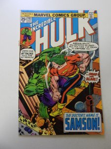 The Incredible Hulk #193 (1975) VG+ condition top staple detached from cover
