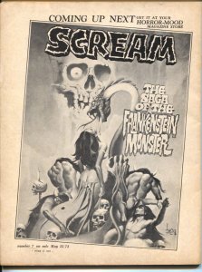 Psycho #19 1974-Skywald-origin of Count Dracula-yeri-voodoo-Lady Satan-VG+