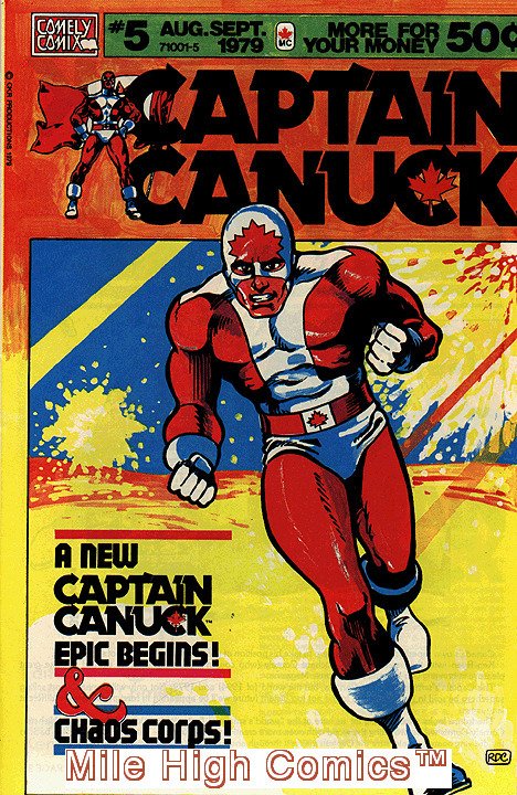 CAPTAIN CANUCK (1975 Series) #5 Very Fine Comics Book