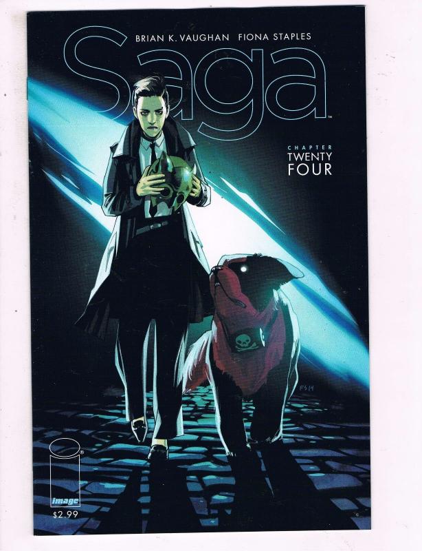 Saga # 24 NM 1st Print Unread Image Comic Book HOT Series BK Vaughan Staples S79