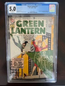 Green Lantern #7 (1961) - CGC 5.0! 1st SINESTRO!!!!