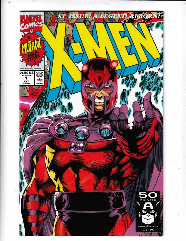 X-MEN #1 FN/VF  JIM LEE MAGNETO VARIANT  SAVE ON SHIPPING