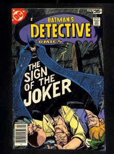 Detective Comics #476 FN- 5.5 Joker!