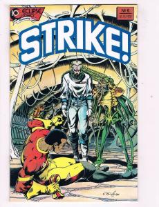Strike #6 VF Eclipse Comics Comic Book Dixon 1987 DE40 AD14
