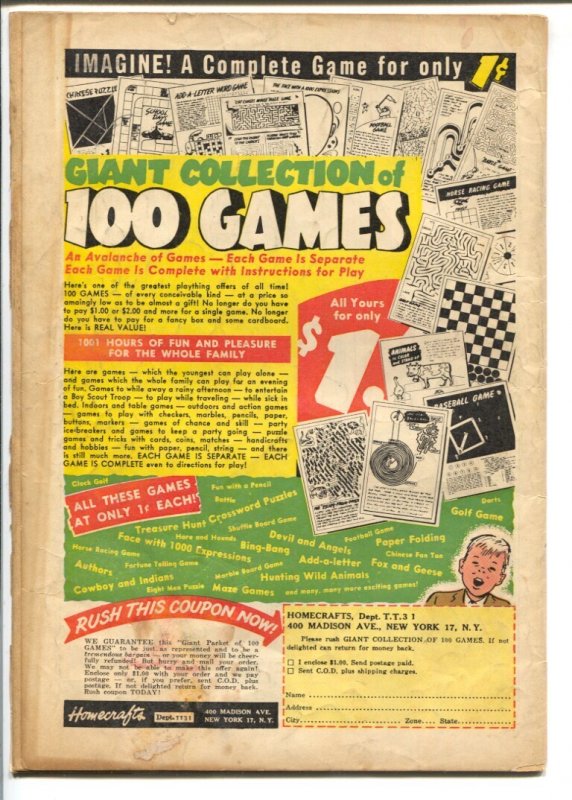 Tick Tock Tales #31  1951 - ME  -G - Comic Book