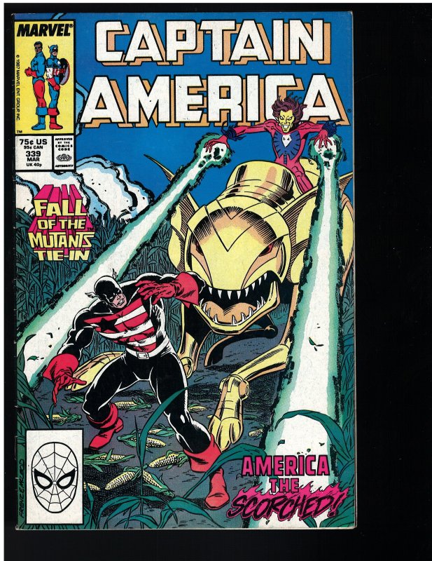 Captain America #339 (Marvel, 1988)