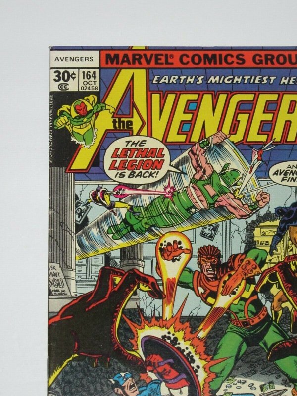 Avengers #164 New Lethal Legion Appearance 1977 Marvel Comics VF/NM