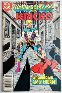 Teen Titans Spotlight: Jericho #4 NEWSSTAND EDITION