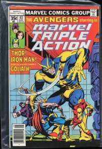 Marvel Triple Action #43 (1978) The Avengers