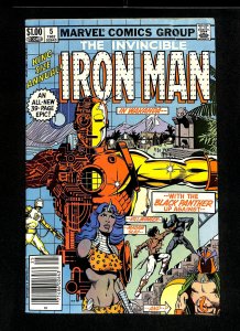 Iron Man Annual #5 Newsstand Variant Black Panther Wakanda!