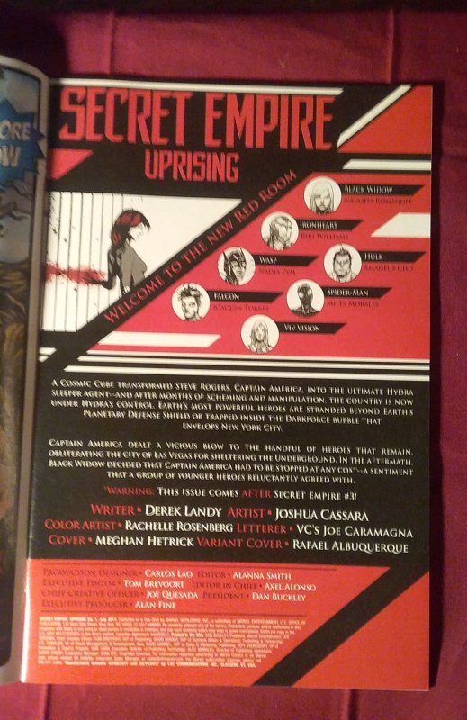 Secret Empire: Uprising (2017)