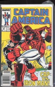 Captain America #341 (1988) Captain America [Key Issue]