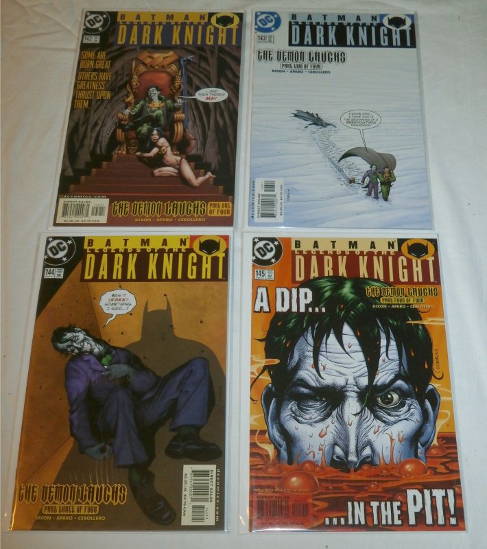 Batman: Legends of the Dark Knight vol. 1 #142-145 Joker, Ra's Al Ghul, Aparo